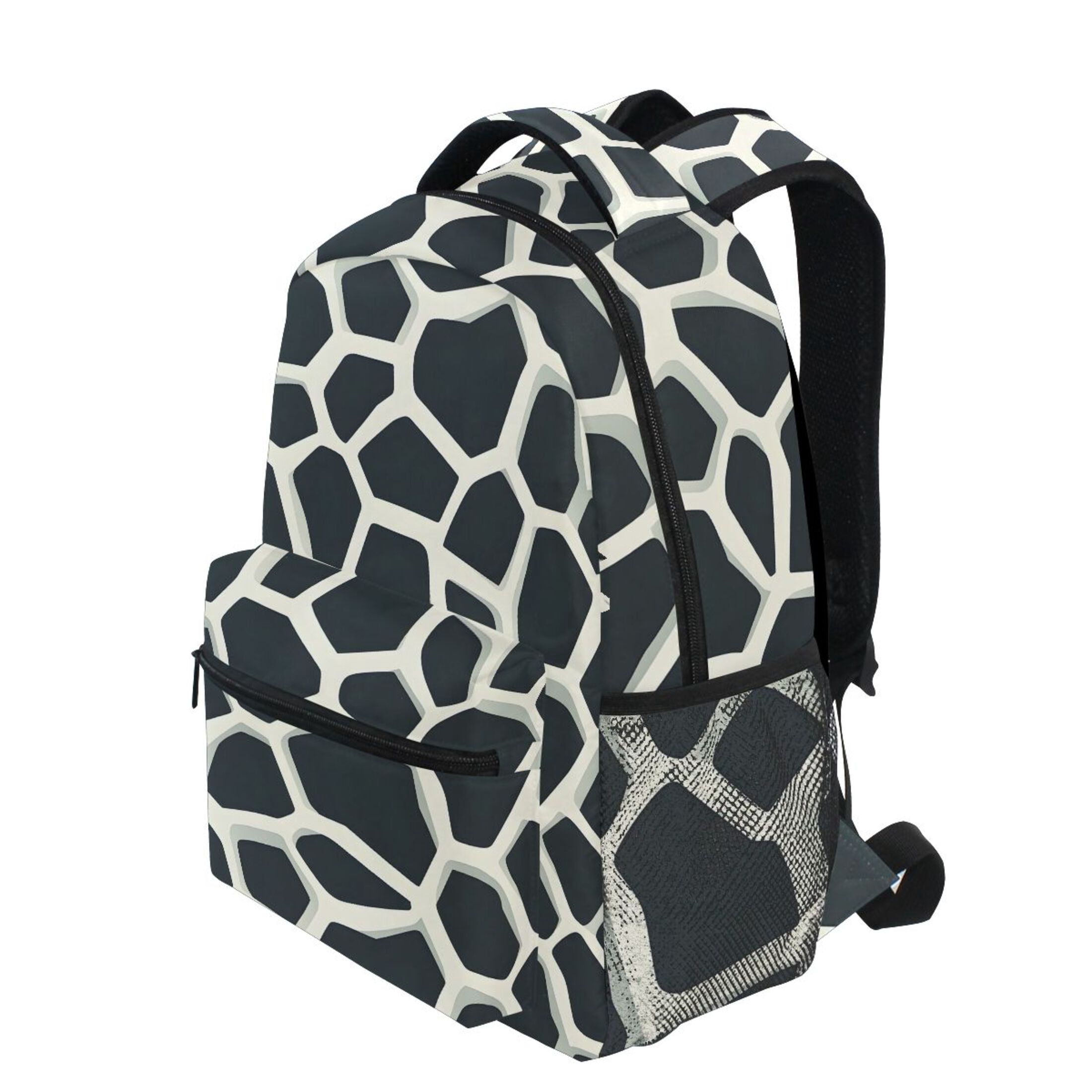 ALAZA Stylish Backpack Cow Print Elementary Bookbag Personalized Laptop School Bags Travel Daypack