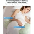 thumbnail image 4 of Pregnancy Pillows for Sleeping, Maternity Pillow, Pregnancy Body Pillow Support for Back, Legs, Belly, Hips of Pregnant Women, Detachable and Adjustable with Pillow Cover, 4 of 9