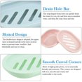 thumbnail image 5 of BUZIFU Soap Dish Case Holder Saver 4 Pack Bathroom Soap Dishes Box with 4 Colors Plastic Shower Soap Holder for Bathroom,Kitchen,Shower Room to Keep the Soap Dry(Gray,Blue,Green,Pink), 5 of 7