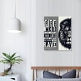 thumbnail image 4 of Nawypu  Inspirational Lions Wall Art Framed for Office, Bathroom, Kitchen, Gym, Classroom - Positive, Beautiful &amp; Motivational Quotes Animals Canvas for Home Wall Decor, 4 of 5