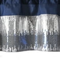 thumbnail image 3 of Lush Decor Night Sky Sequins Valance Single Yellow/Gray 18X52, 3 of 11