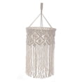 thumbnail image 4 of Pantalla de Lámpara Bohemia de Macramé Salvador Accesorios de Iluminación Artesanales 35 cm x 55 cm, 4 of 10