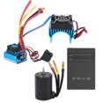 thumbnail image 1 of 3650 Motor 2300KV+ 80A Tarjeta de programa ESC sin escobillas Juego de disipador de calor para coche 1/10 RC, 1 of 10