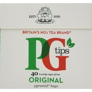 PG Tips Pyramid Tea Bags Pack of 40 Pyramid Teabags 116g
