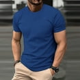 Men's T Shirt High End Mesh Ice Silk Breathable Short Sleeve Round Neck
