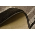 thumbnail image 5 of Machine Washable Custom Size Runner Rug Dot Line Bordered Grey Color Slip skid Resistant Latex Back Rug Runner Customize Length By Feet and 25.5" Width, 5 of 10