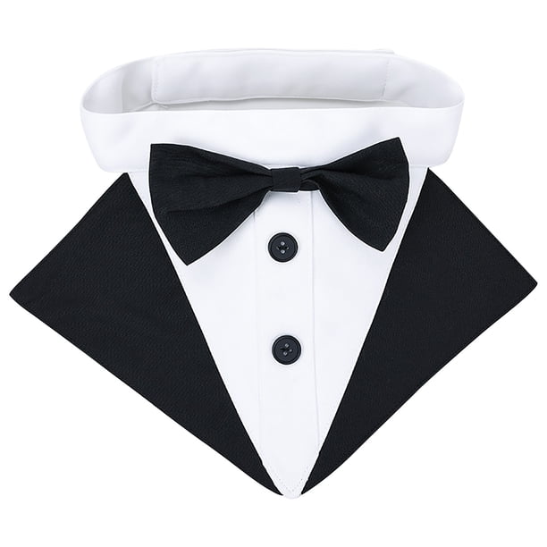 Sofa Vama Ropa de Cama Bufanda para perro Pajarita para mascota Collar para perro Traje Vestido Accesorios Collar para gatito for Navideño