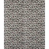 Dundee Deco Peel and Stick Self Adhesive Wallpaper - Floral Printed Black, Red Stylized Flowers, 18 ft x 18 in