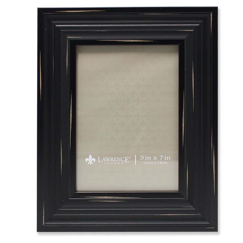 Lawrence Frames 5x7 Weathered Black Richmond Picture Frame Walmart