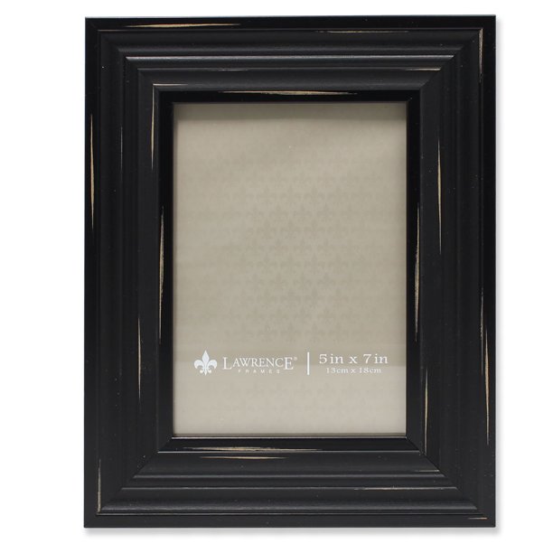 Lawrence Frames 5x7 Weathered Black Richmond Picture Frame Walmart