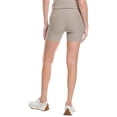 thumbnail image 3 of Beyond Yoga womens  Spacedye Keep Pace 5in Short, l, Red, 3 of 4