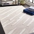 thumbnail image 2 of SAFAVIEH Trends Mike Abstract Area Rug, Beige/Ivory, 6'7" x 6'7" Square, 2 of 8