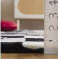 thumbnail image 5 of SAFAVIEH Metro Bertrand Geometric Area Rug, Black/Ivory, 8' x 10', 5 of 8