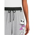 thumbnail image 3 of Disney's Nightmare Before Christmas Women's and Women's Plus Size Graphic Jogger Pants, 3 of 5