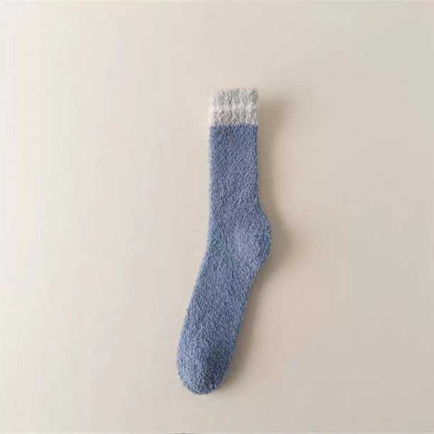 Calcetines borrosos de Navidad con aislamiento grueso de pareja de absorción de sudor cálido
