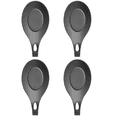 thumbnail image 1 of El resto de la cuchara para el contador de la cocina, paquete de 4 BPA libera y tenedor de la cuchara del silicón de la categoría alimenticia, 1 of 5