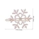thumbnail image 2 of unbranded 8Ud Hebillas De Navideñas En Aleación Con Copos De Nieve Para Eventos Y Diario, 2 of 6