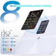 thumbnail image 3 of Báscula de grasa corporal Lepulse para medir el peso corporal, pantalla grande de 4,68", con Trend Smart Weight Scale, IMC, grasa corporal, masa muscular y frecuencia cardíaca, báscula de composición, 3 of 5