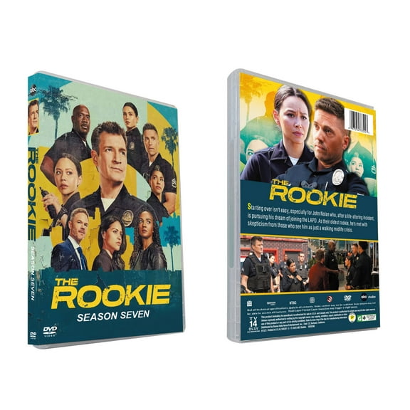 New Box Set The Rookie Season 7 DVD TV Series 3-Disc English