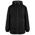 thumbnail image 6 of Womens Jackets Lightweight Jacket Women Women's Long Sleeved Zipper Hooded Jacket Windbreaker Casual Coat, 6 of 6