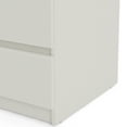 thumbnail image 4 of Tvilum Scottsdale 5 Drawer Chest Dresser for Adults, White Woodgrain, 4 of 18