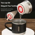 thumbnail image 3 of 500ML 304 Stainless Steel Vacuum Insulated Bottle Gift Set Office Business Style Coffee Mug Thermos Bottle Portable Flask Carafe, 3 of 6