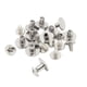 thumbnail image 5 of 10 juegos de bricolaje de material cuero para manualidades con cinturón, accesorio para , remaches para uñas, tornillos de , botones, plata de Gloria Tornillos Remaches, 5 of 6