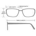 thumbnail image 4 of 2 Pair Choppers Padded Foam Sunglasses Motorcycle Ride Glasses HD Lens by MDream, 4 of 6