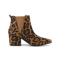 thumbnail image 3 of Unique Bargains Women's Pointed Toe Chunky Heel Chelsea Ankle Boots, 3 of 8
