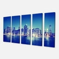 thumbnail image 2 of Panorama Nocturne de la Ville de New York - Impression sur Toile Très Grande, 2 of 3