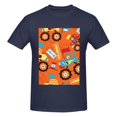 thumbnail image 4 of Bingfone Monster Truck Men'S Loose Fit Short-Sleeve Pocket T-Shirt, 4 of 7