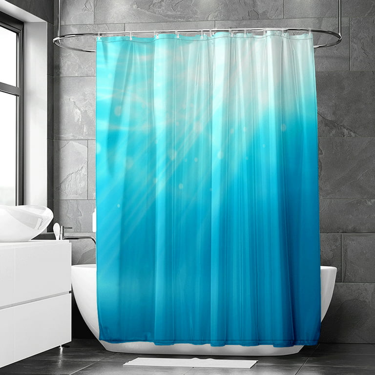Ocean Sea Waterproof Polyester Shower Curtain Bathroom Decor, #4