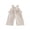 Khaki, variant on BemeyourBBs Toddler Baby Girls Striped Overall Romper Cute Infant Baby Girl Summer Clothes Stripe Print Sleeveless Ruffled Wide Legs Long Pants One Piece Jumpsuit