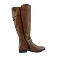 thumbnail image 6 of Naturalizer Jessie Wide Calf Women's Boots Cinnamon Size 6.5 M, 6 of 8