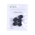 thumbnail image 2 of TAILTOSS 25Pack Fishing Line Fastener Assorted Color Fishing Equipment Rectangular Shaped Accessory 1x0.4x0.4in, 2 of 7