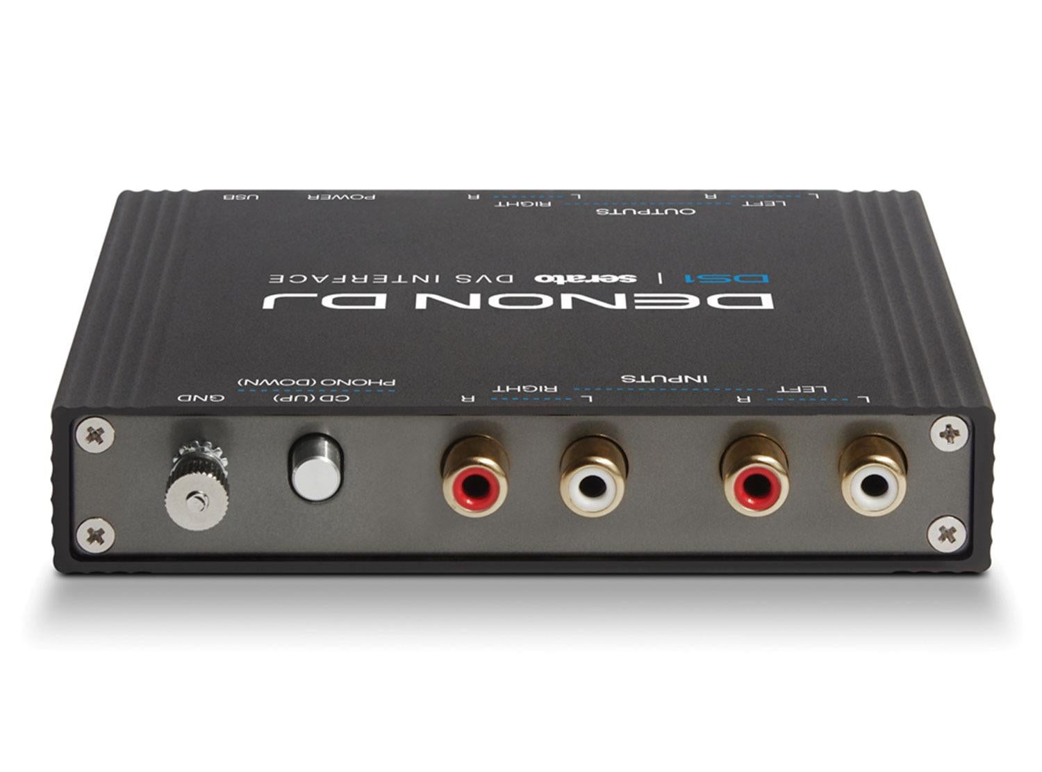 Denon DS1 4-channel USB Audio Interface for Serato DJ/DVS