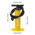 thumbnail image 2 of Bomba de aire de aire kayak 4L Bomba manual anti-deslizamiento para la tabla de surf SUP Barco inflable, 2 of 9