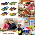 thumbnail image 6 of Fangsheng Dinosaur Toys for Kids 3-5 Pull Back Cars 6 Pack - Dino Trucks Toys for 3 4 5 Year Old Boys Birthday, 6 of 6