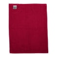 thumbnail image 2 of Q-Tees Hemmed Fingertip Towel T600 Red One Size, 2 of 4