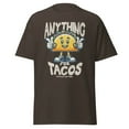 thumbnail image 6 of Anything for Tacos Graphic T-Shirt - Funny Foodie Taco Lover Tee, Unisex Gildan 5000 Cotton Shirt, Sizes S-3XL, 6 of 8