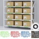 thumbnail image 2 of Uuiauoio Magnetic Tool Box Organizer Labels for Beginners, Workshop Garage Storage, Easy Identification Tool Kit Name Tags, Durable Adhesive Stickers for Metal Toolbox Organization, 2 of 2