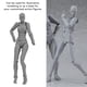 thumbnail image 4 of Maniquí de artistas humanos, artista dibujar pinta modelo maniquí muñeca articulada con soporte para el cuerpo modelo artista decoración decoración, 4 of 7