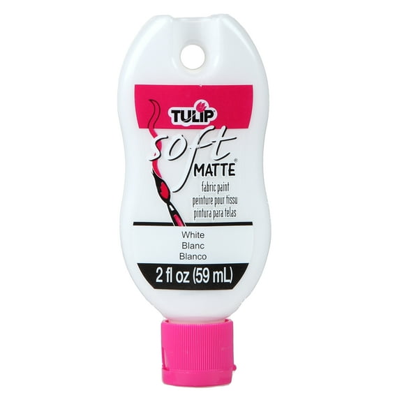 Tulip Soft Matte Fabric Paint 2oz-White