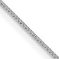 thumbnail image 3 of Primal Gold 14 Karat White Gold 0.5mm Box with Spring Ring Clasp Chain Necklace, 3 of 10