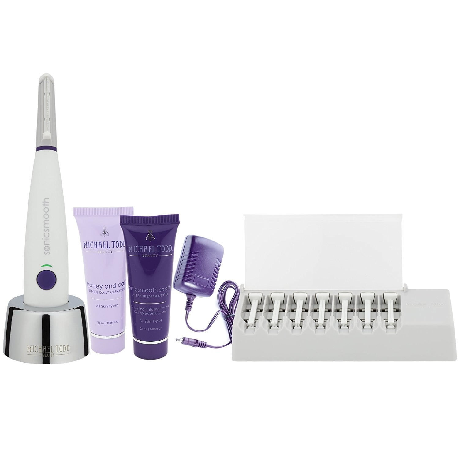 Michael Todd Beauty - Michael Todd SONICSMOOTH Sonic Dermaplaning System - Lavender Lust - Walmart.com - Walmart.com