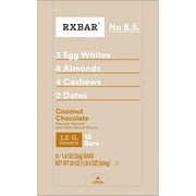 RXBAR Coconut Chocolate Chewy Protein Bars, Gluten-Free, Ready-to-Eat, 22 oz, 12 Count