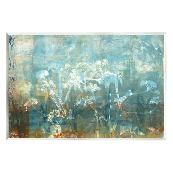 Stupell Industries Distressed Botanical Overlay Collage Graphic Art Unframed Art Print Wall Art, Design by Liz St. Andre