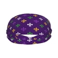 thumbnail image 3 of Rocae Purple Mardi Gras for Sweatbands Sports Headband for Men and Women,Fashion Sweat Bands Headbands for Running,Cycling,Football, Yoga, Fitness, 3 of 9