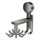 thumbnail image 1 of Rotatable Wall Hook Aluminum Alloy Storage Hook with Suction Cup No-Drill Wall Hanging Hook for, 1 of 5