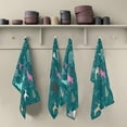thumbnail image 5 of GZHJMY Snowflakes Caribou Kitchen Dish Towel Set, Drying Kitchen Towels Tea Towels Gift Set for Drying Cleaning Cooking Baking 1Pcs, 5 of 7